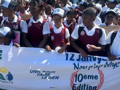 Mach pou komemore 12 janvye&nbsp;2010