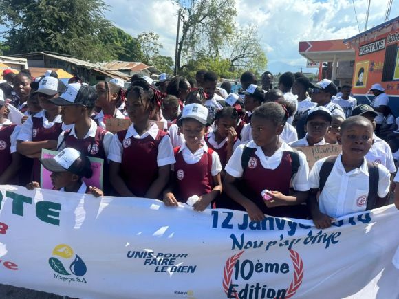 Mach pou komemore viktim 12 janvye 2010